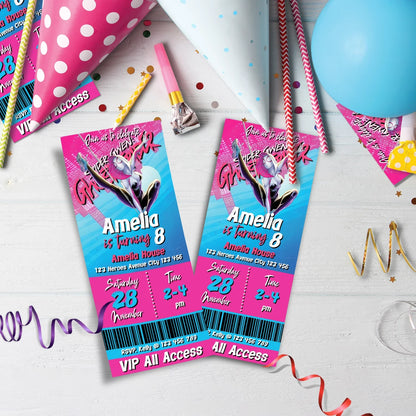 Spider-Gwen Birthday Decorations, Ghost Spider Party Supplies, Gwen Stacy Themed, Spider Woman Digital Template, Editable Spider-Woman Image SVG PNG