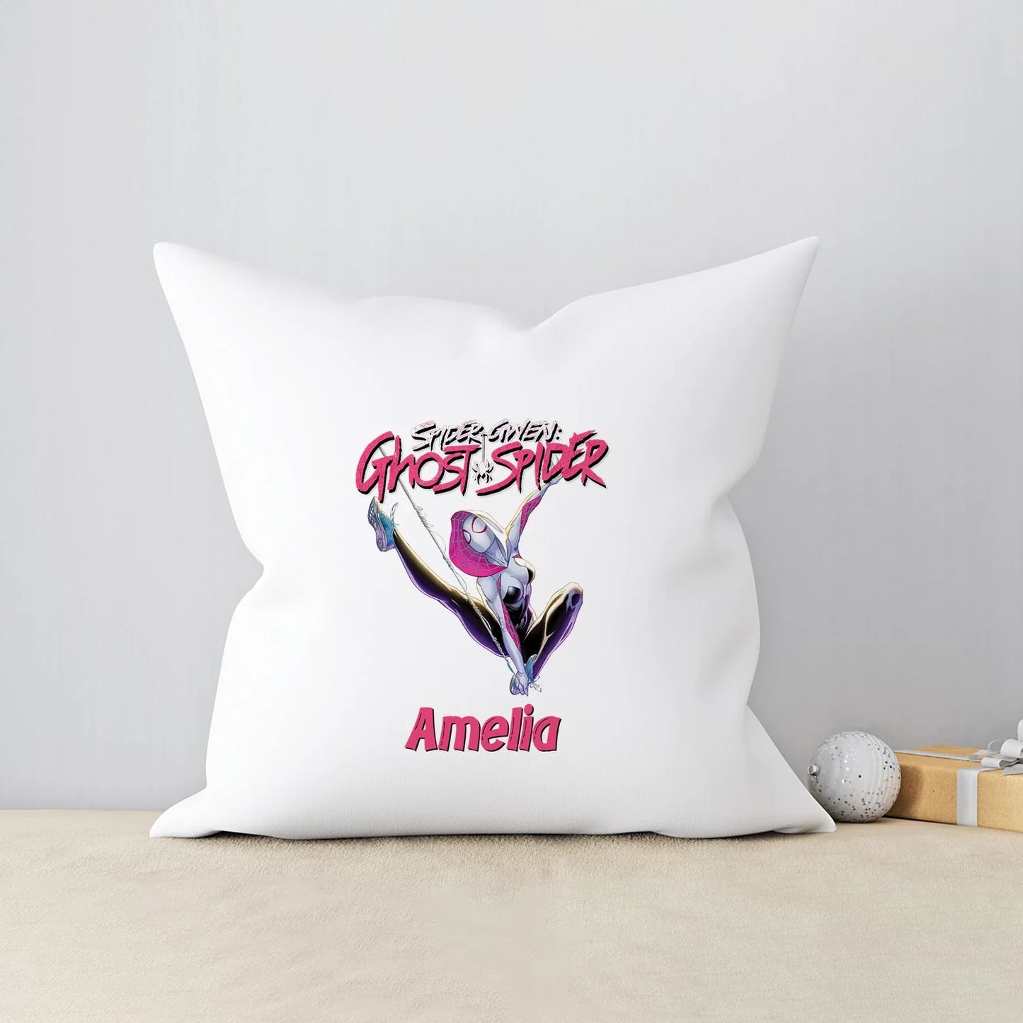 Spider-Gwen Birthday Decorations, Ghost Spider Party Supplies, Gwen Stacy Themed, Spider Woman Digital Template, Editable Spider-Woman Image SVG PNG