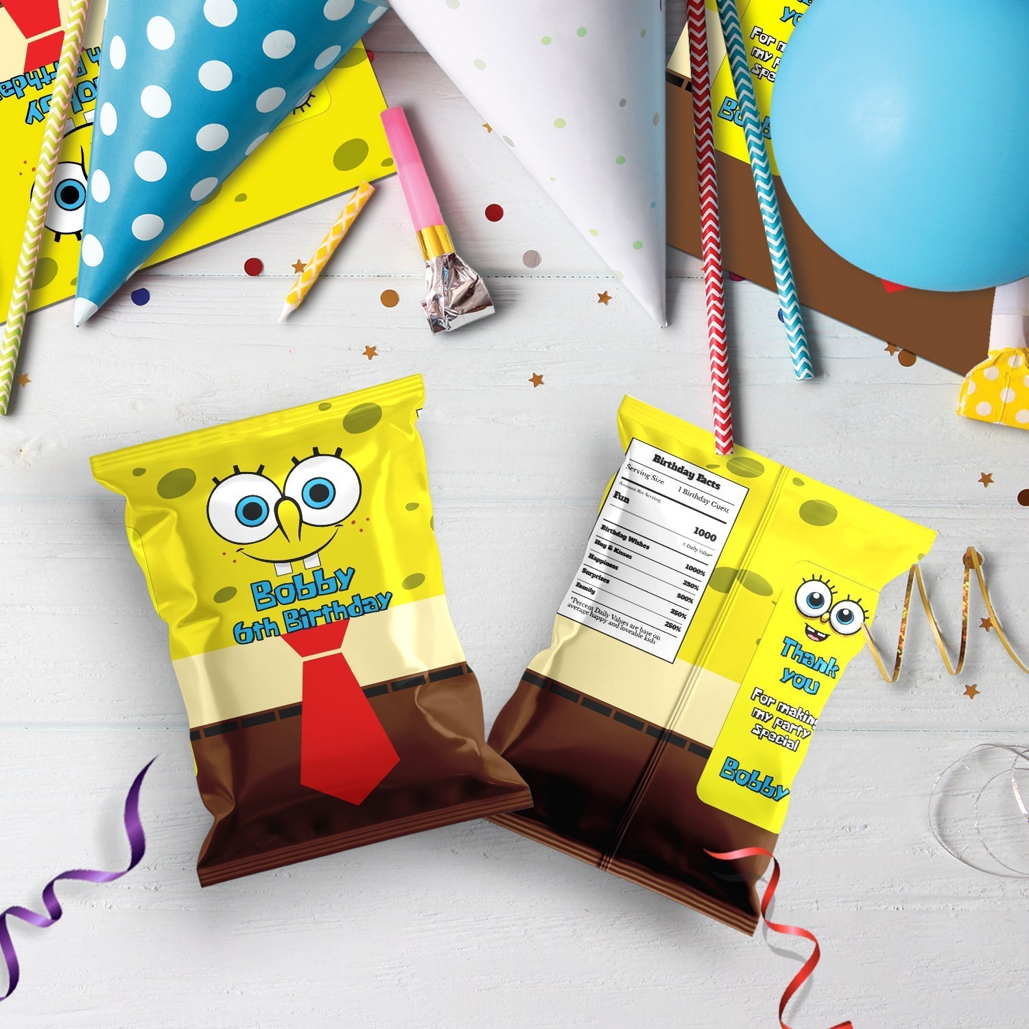 Spongebob SquarePants Birthday Decorations, Mr. Krabs Party Supplies, Patrick Star, Spongebob, SpongeBob SVG