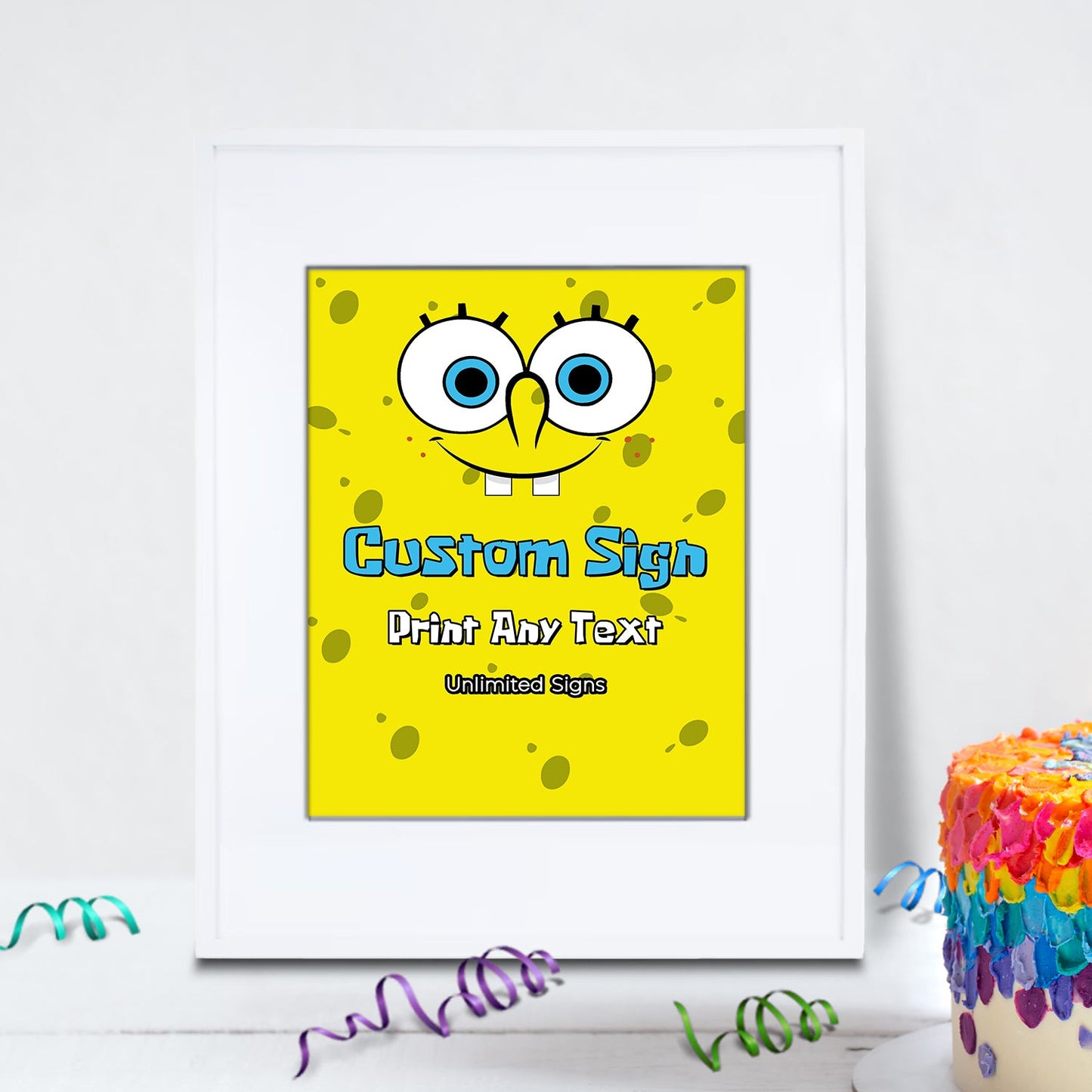 Spongebob SquarePants Birthday Decorations, Mr. Krabs Party Supplies, Patrick Star, Spongebob, SpongeBob SVG