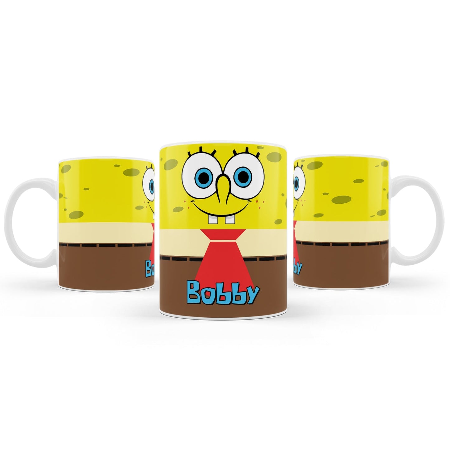Spongebob themed sublimation mugs