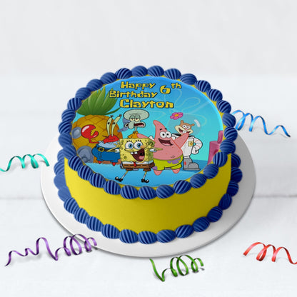 Spongebob SquarePants Birthday Decorations, Mr. Krabs Party Supplies, Patrick Star, Spongebob, Spongebob SVG