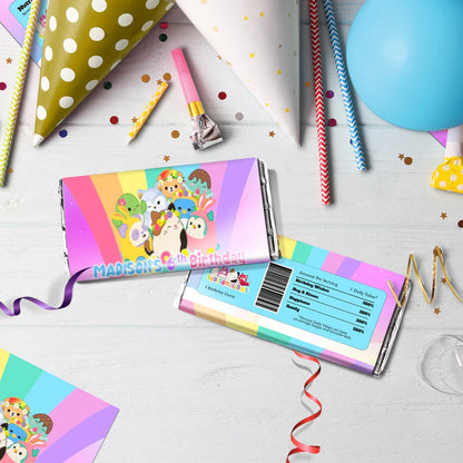 Squishmallows Birthday Decorations, Squishmallows Party Supplies, Squishmallows Themed, Squishmallows Digital Template, Editable Squishmallows Image SVG PNG