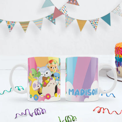 Squishmallows Birthday Decorations, Squishmallows Party Supplies, Squishmallows Themed, Squishmallows Digital Template, Editable Squishmallows Image SVG PNG