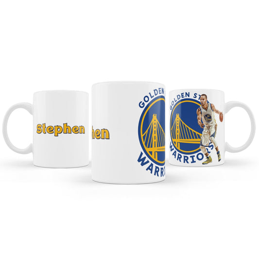 Sublimation mug with Stephen Curry design