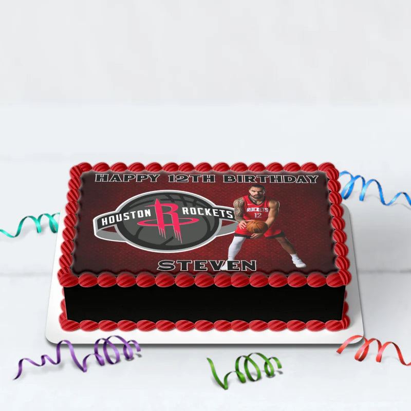 Steven Adams NZ Birthday Decorations, Steven Adams Kiwi Party Supplies, NBA Star Kiwi Themed, Steven Adams Houston Rockets Digital Template, Editable Steven Adams Image SVG PNG