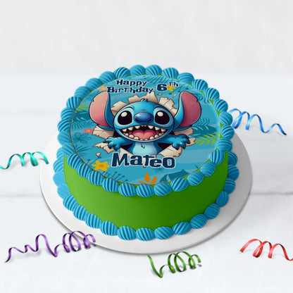 Lilo & Stitch Birthday Decorations, Disney Stitch Party Supplies, Stitch Birthday Themed, Stitch Movie Digital Template, Editable Stitch Image SVG PNG