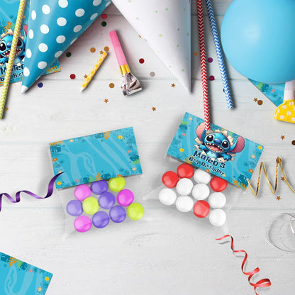 Lilo & Stitch Birthday Decorations, Disney Stitch Party Supplies, Stitch Birthday Themed, Stitch Movie Digital Template, Editable Stitch Image SVG PNG