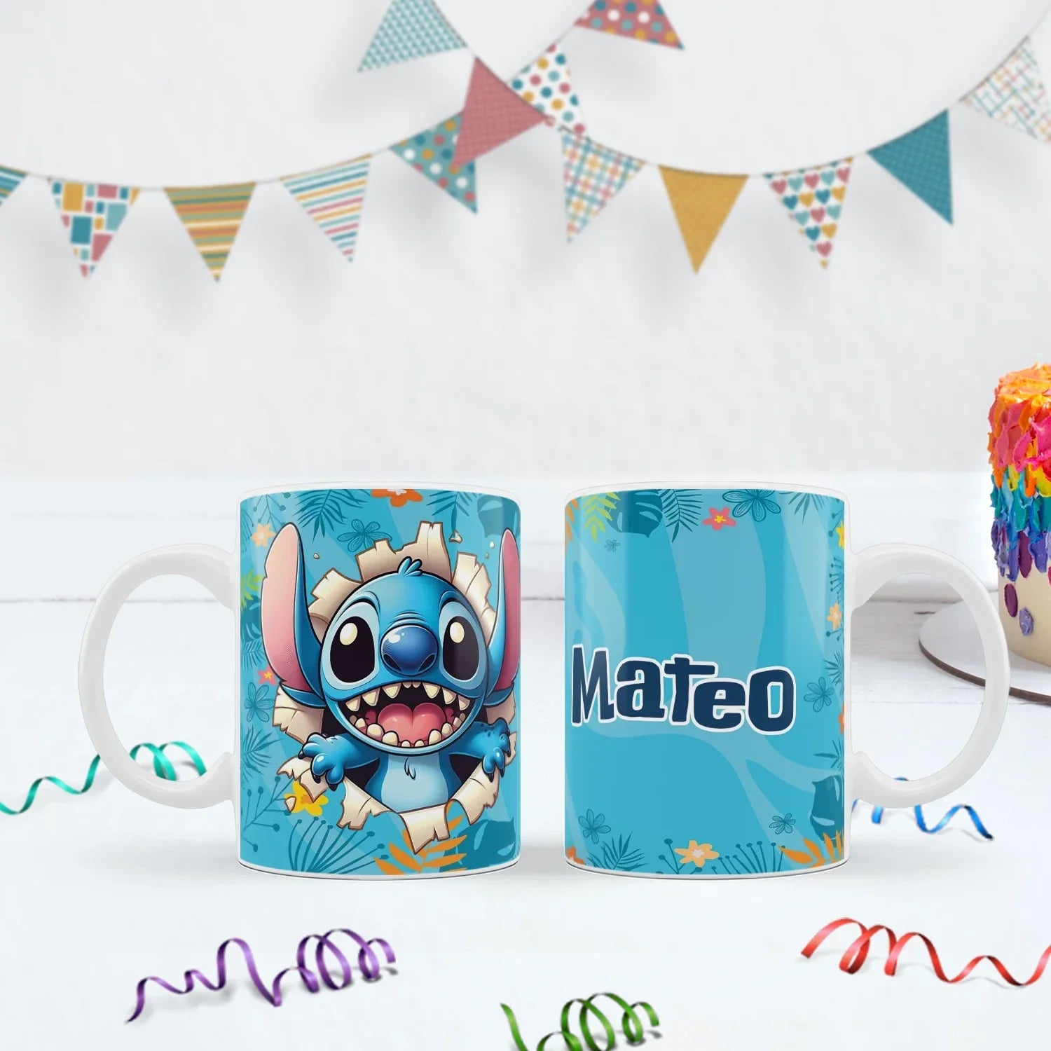 Lilo & Stitch Birthday Decorations, Disney Stitch Party Supplies, Stitch Birthday Themed, Stitch Movie Digital Template, Editable Stitch Image SVG PNG