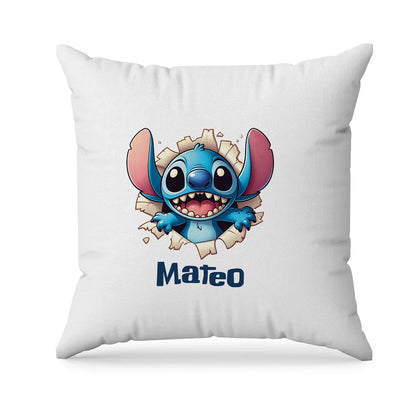 Stitch Sublimation Pillowcase with custom name and design