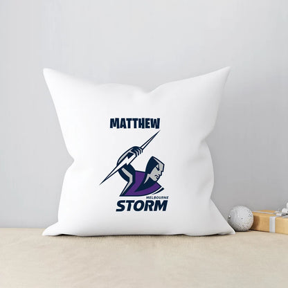 NRL Storm Birthday Decorations, NRL Rugby Party Supplies, Melbourne Storm Themed, Rugby Storm Digital Template, Editable Melbourne Storm Image SVG PNG