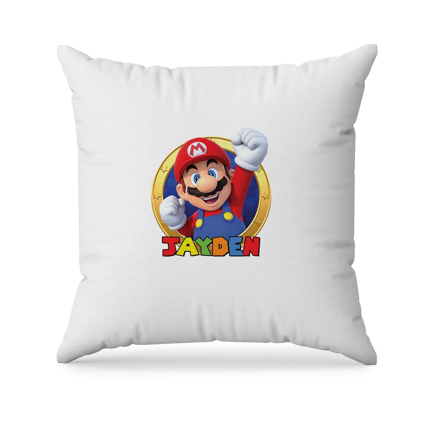 Sublimation pillowcase with Super Mario theme