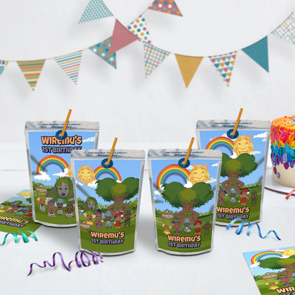 Takaro Tribe Birthday Decorations, Maori series Party Supplies, Te Reo Maori Themed, Hari Huritau Digital Template, Editable Takaro Tribe Image SVG PNG