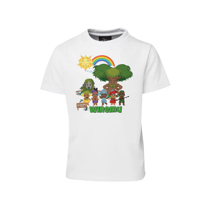 Takaro Tribe sublimation t-shirt with vibrant themed artwork