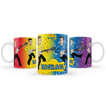 The Wiggles Sublimation Mug - Personalized sublimation mugs with The Wiggles characters