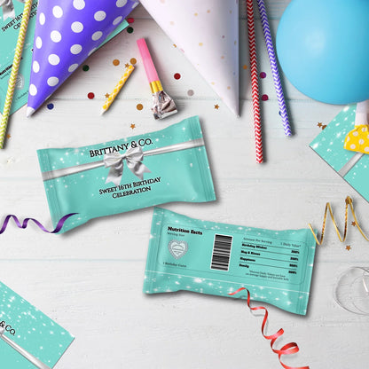 Luxury Items Birthday Decorations, Tiffany & CO Party Supplies, Tiffany n CO Themed, Tiffany&CO Digital Template, Editable Tiffany & CO inspired Image SVG PNG