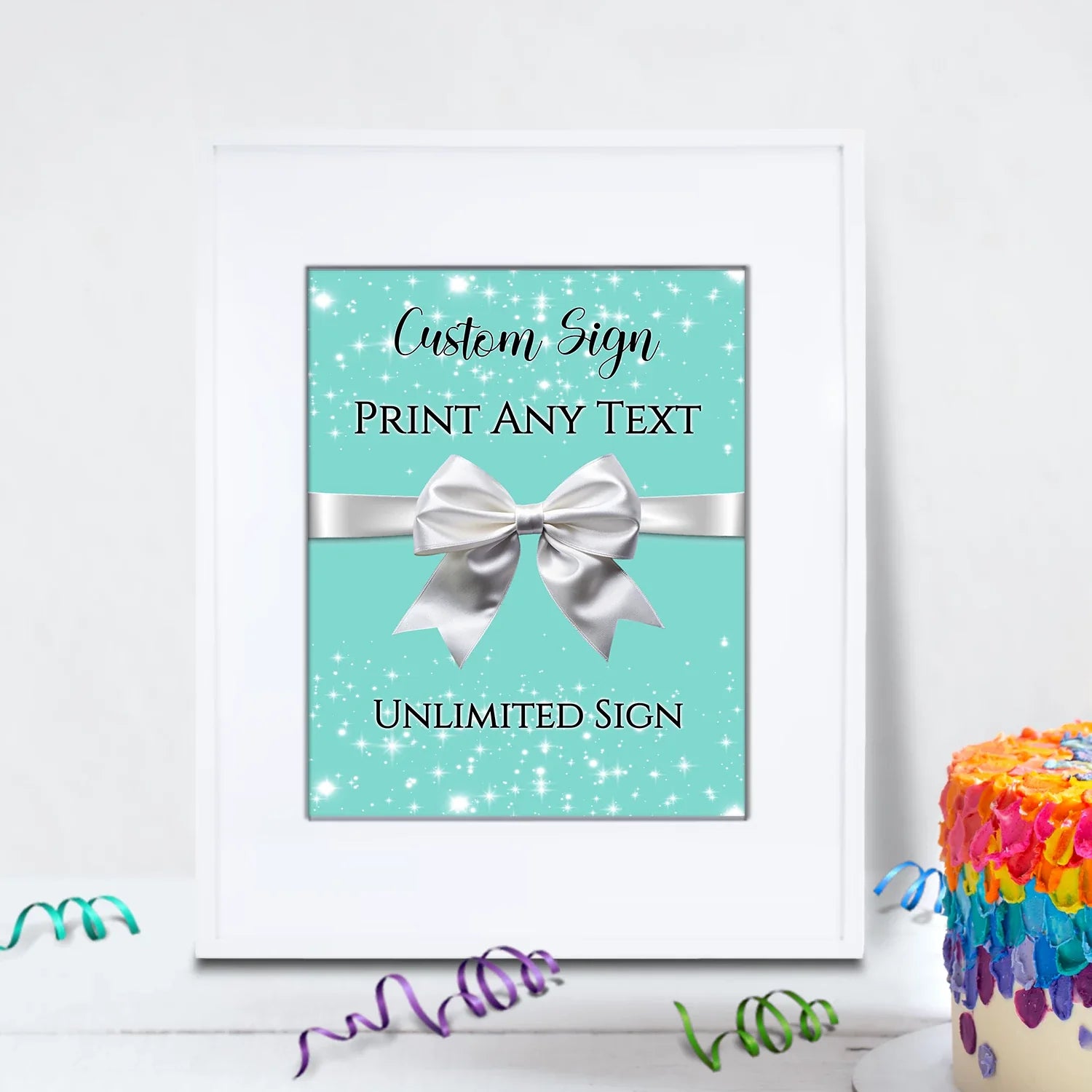 Luxury Items Birthday Decorations, Tiffany & CO Party Supplies, Tiffany n CO Themed, Tiffany&CO Digital Template, Editable Tiffany & CO inspired Image SVG PNG