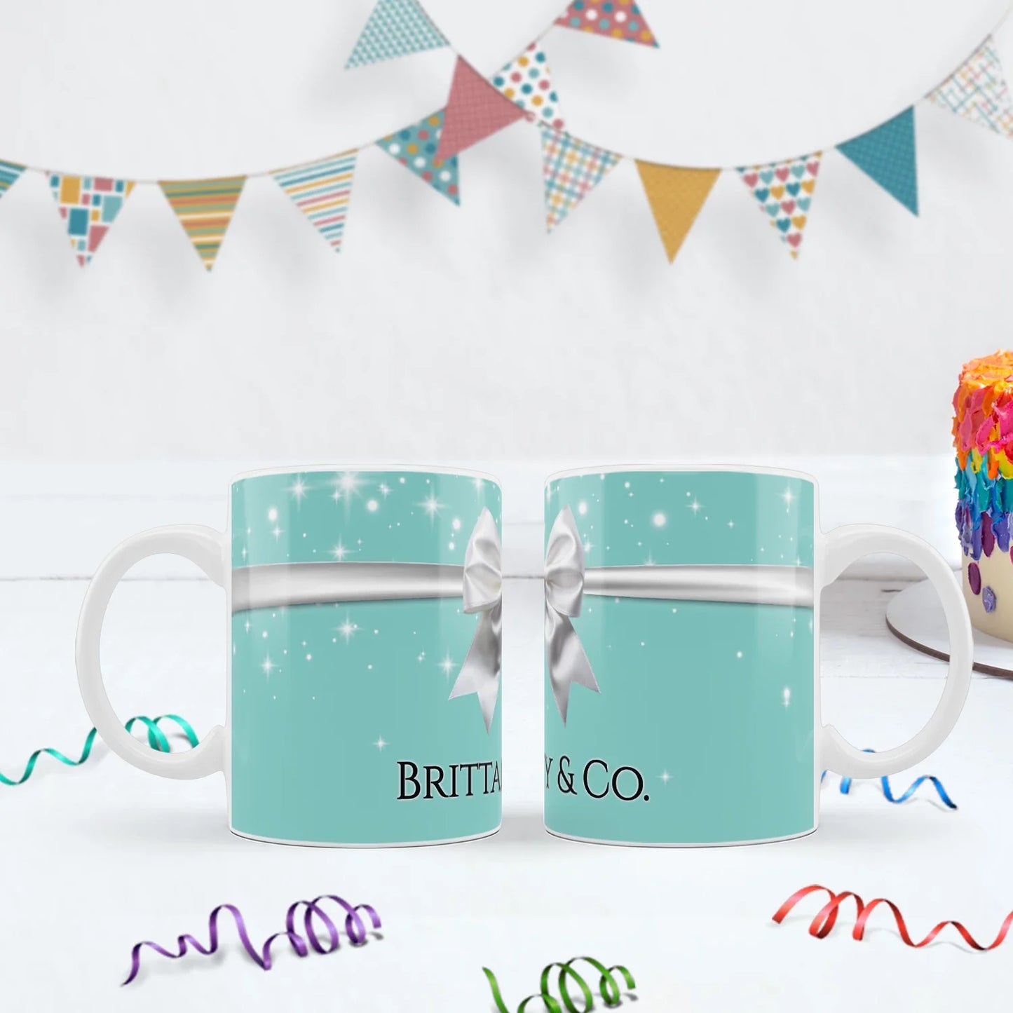 Luxury Items Birthday Decorations, Tiffany & CO Party Supplies, Tiffany n CO Themed, Tiffany&CO Digital Template, Editable Tiffany & CO inspired Image SVG PNG