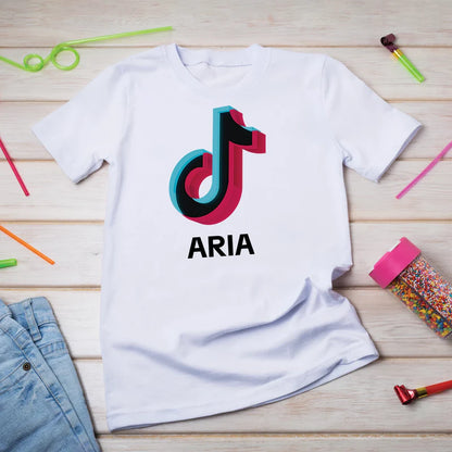 Tiktok Birthday Decorations, Tik tok Party Supplies, tiktok live Themed, tiktok Digital Template, Editable Tiktok Image SVG PNG