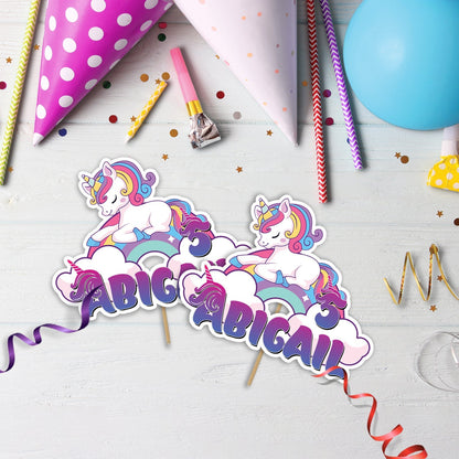 Unicorn Birthday Decorations, Rainbow Party Supplies, Unicorn Horse, Unicorn Rainbow, Unicorn SVG