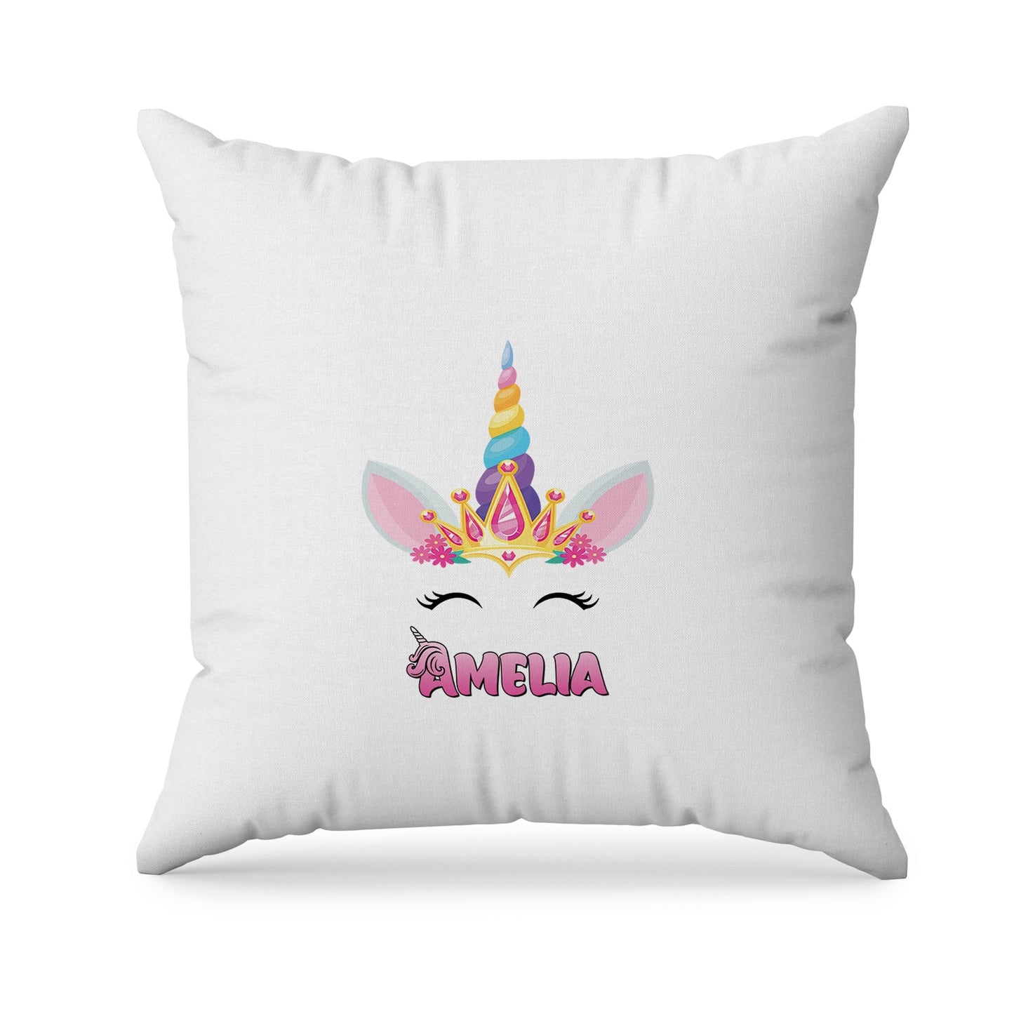 Unicorn design on sublimation pillowcase
