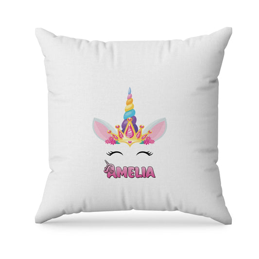 Unicorn design on sublimation pillowcase