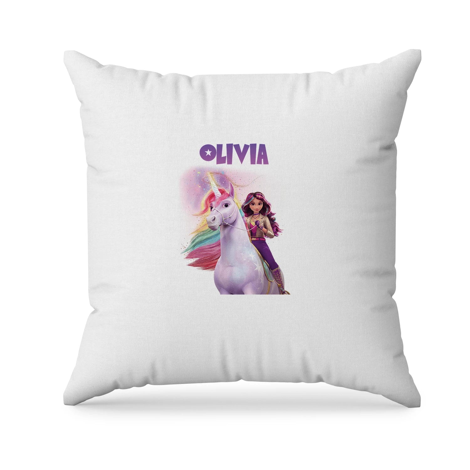 Unicorn Academy Sublimation Pillowcase - Personalized sublimation pillowcase with Unicorn Academy theme