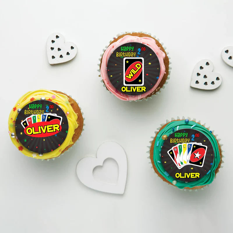 Uno Birthday Decorations, 1st Birthday Party Supplies, Uno Themed, Uno Digital Template, Editable Uno Image SVG PNG