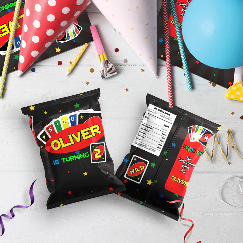 Uno Birthday Decorations, 1st Birthday Party Supplies, Uno Themed, Uno Digital Template, Editable Uno Image SVG PNG