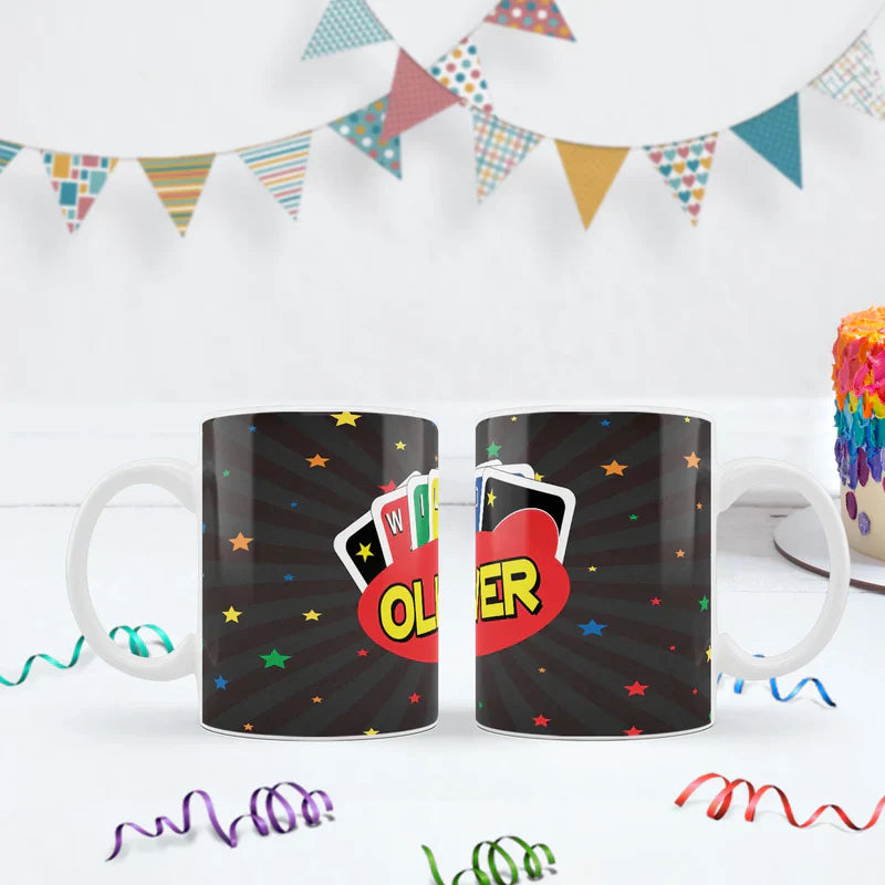 Uno Birthday Decorations, 1st Birthday Party Supplies, Uno Themed, Uno Digital Template, Editable Uno Image SVG PNG