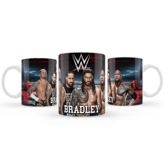 WWE The Bloodline themed sublimation mug