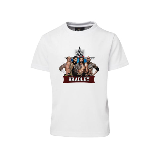 WWE The Bloodline themed sublimation t-shirt