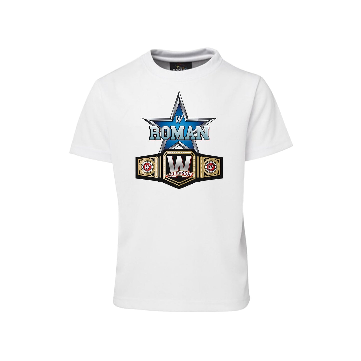 WWE sublimation T-shirt for wrestling enthusiasts
