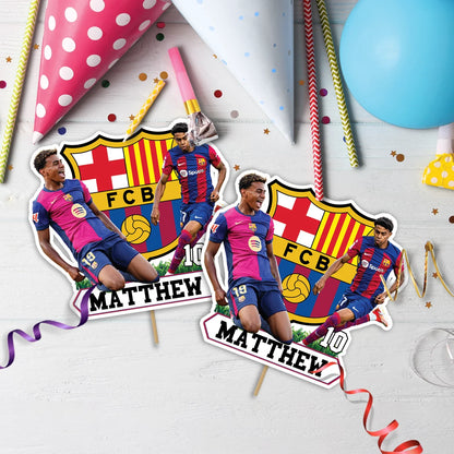 Lamine Yamal Birthday Decorations, Barcelona FC Wonderkid Party Supplies, Spain National team Themed, Lamine Yamal Digital Template, Editable Lamine Yamal Image SVG PNG