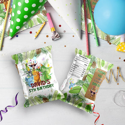 Zoo Party Birthday Decorations, Wild One Birthday Party Supplies, Safary Party Themed, Zoo Birthday Digital Template, Editable Zoo Party Image SVG PNG