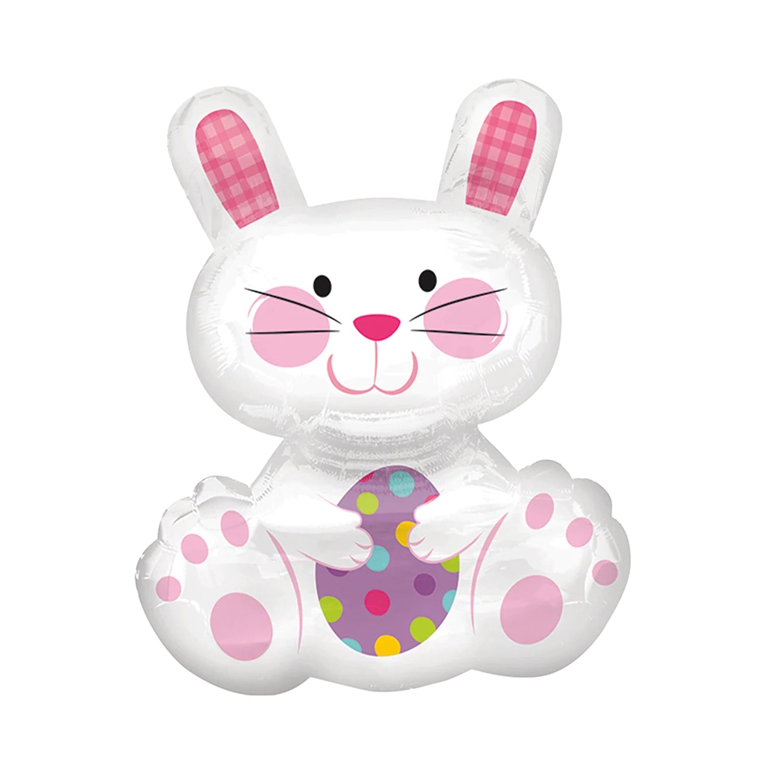 funny bunny shape foil balloon