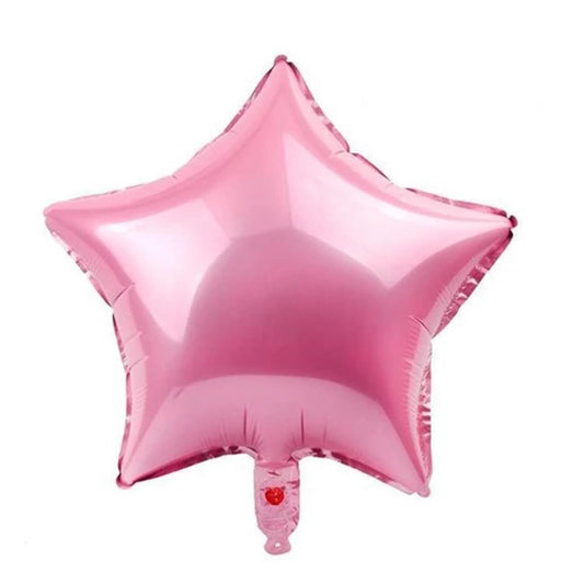 Pink Star Foil Balloon 18 inches