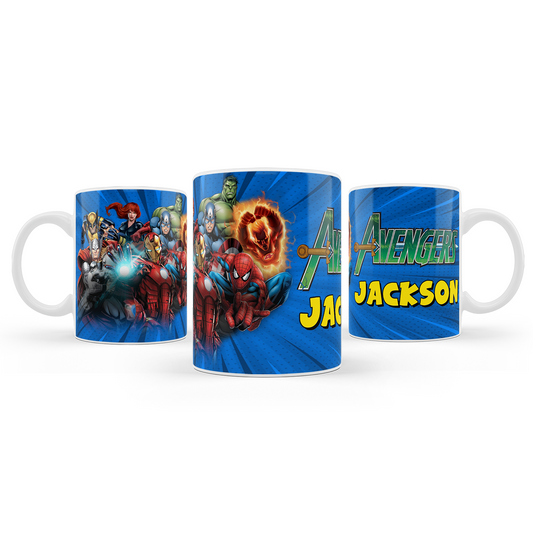 Sublimation Mug with The Avengers design