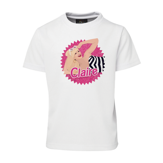 Barbie Sublimation T-Shirt showing your Barbie love in style