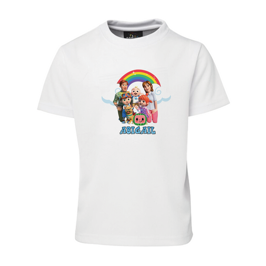 Sublimation T-Shirt with Cocomelon theme