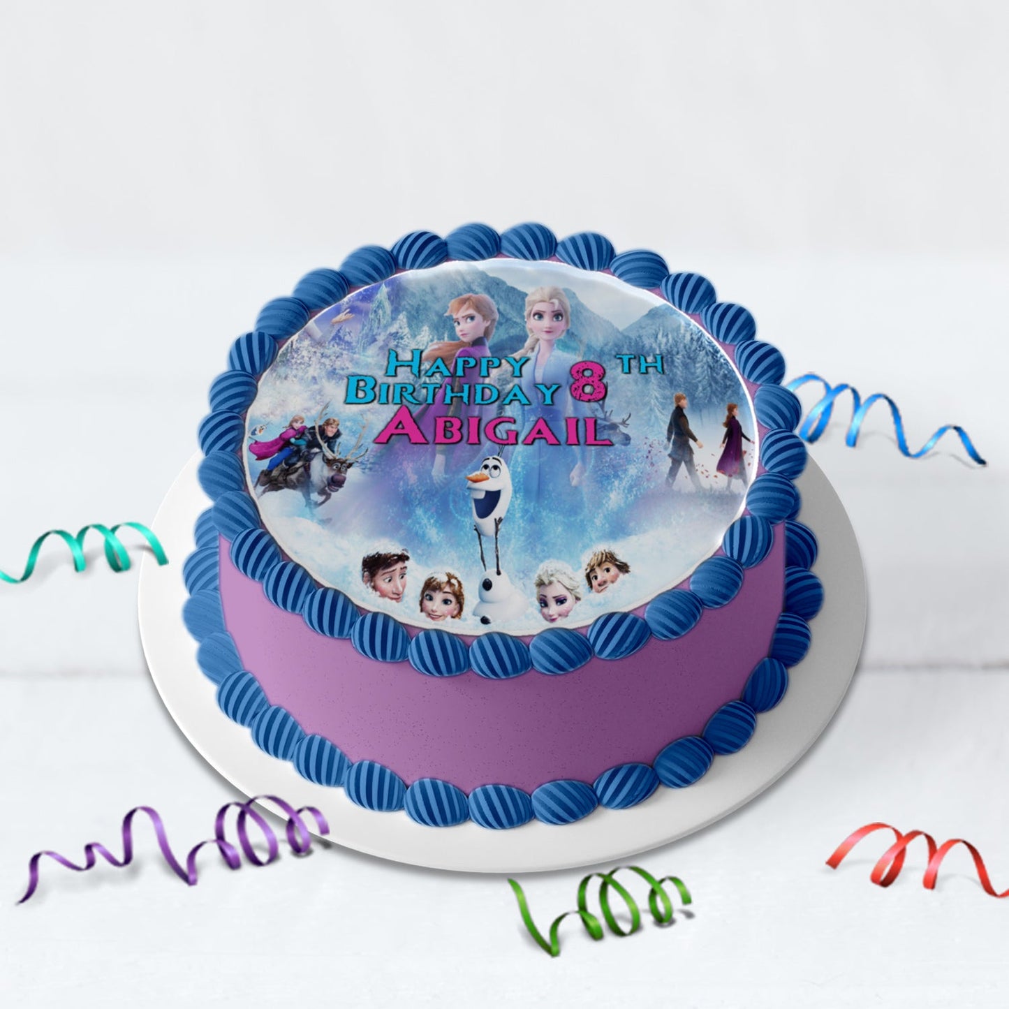 Frozen Birthday Decorations, Disney Frozen Party Supplies, Elsa Anna, Olaf, Frozen SVG