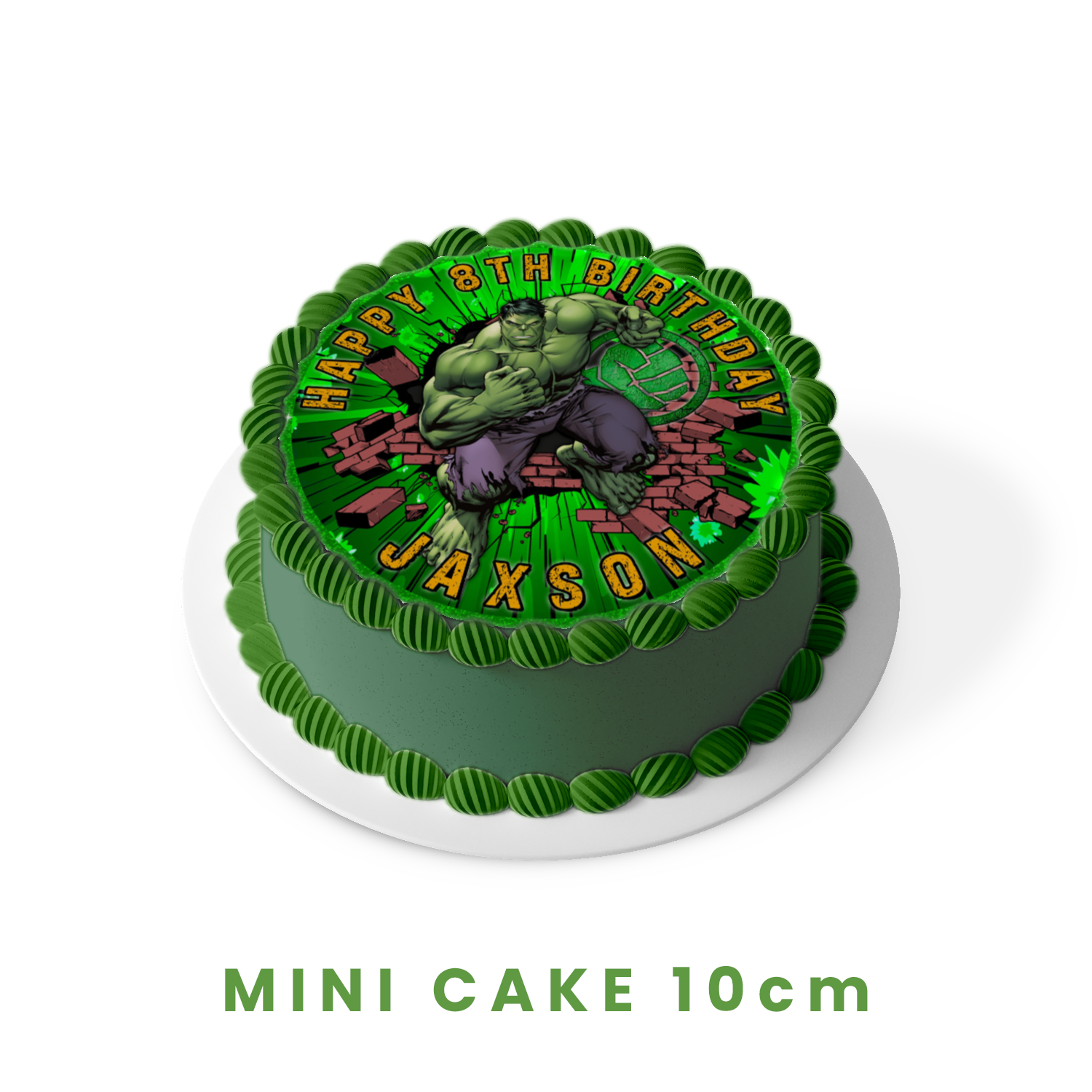 Incredible Hulk Fist Smash Cake - The Great British Bake Off | The Great  British Bake Off