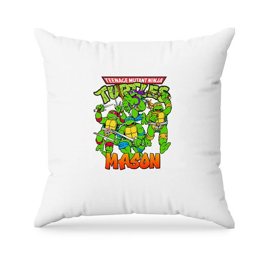 Sublimation pillowcase with Teenage Mutant Ninja Turtles design