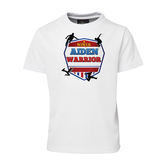 Sublimation T-Shirt with Ninja Warrior theme