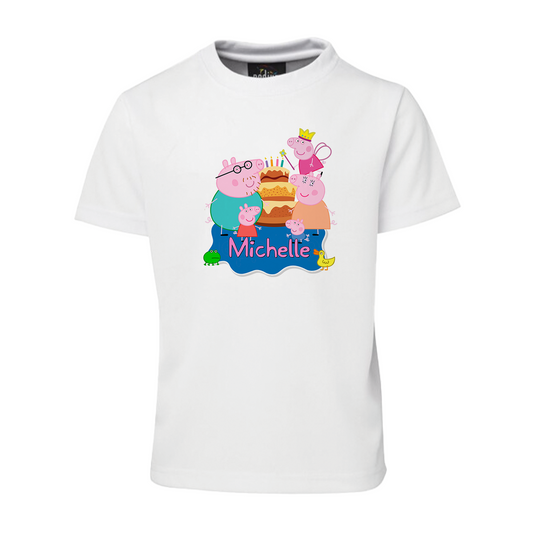 Sublimation T-Shirt with Peppa Pig design