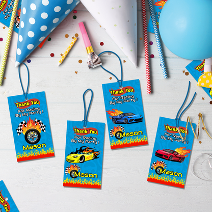 Hotwheels Birthday Decorations, Race Track Party Supplies, Nascar, Race Car, Race Car SVG