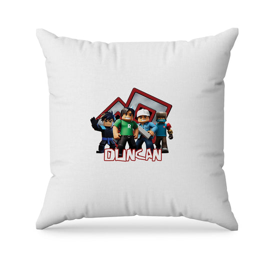 Sublimation pillowcase with Roblox design