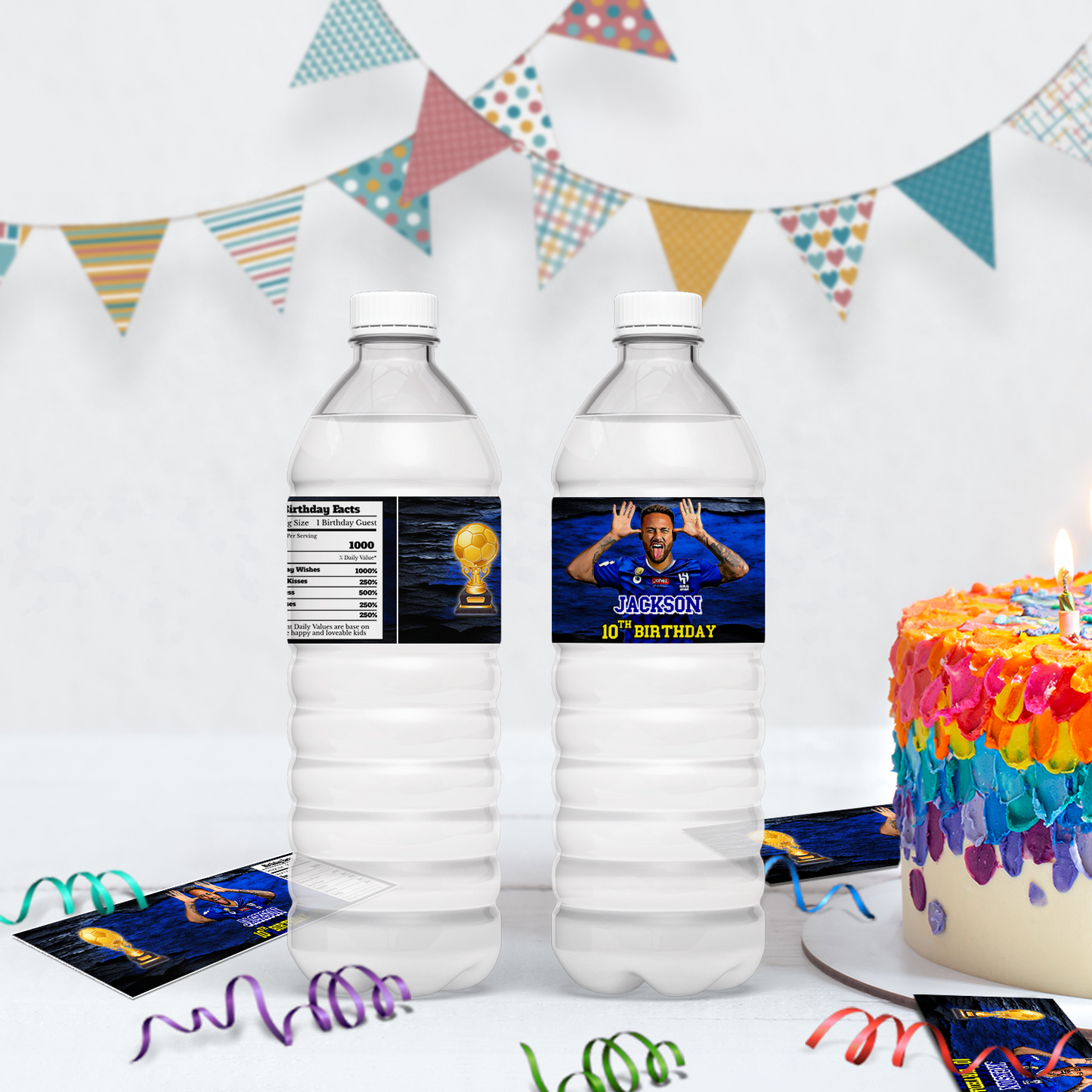 Neymar Birthday Decorations, FIFA World Cup Party Supplies, Neymar Brazil, Neymar Al-Hilal SFC, Neymar SVG