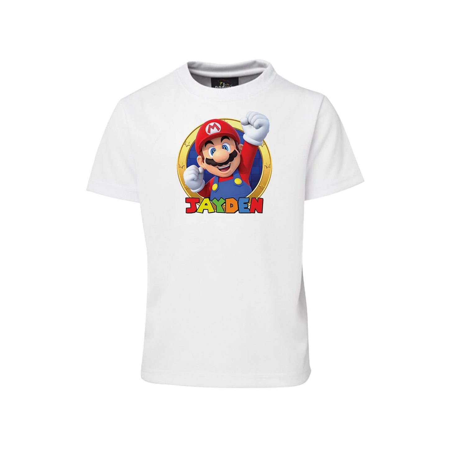 Sublimation T-Shirt with Super Mario theme