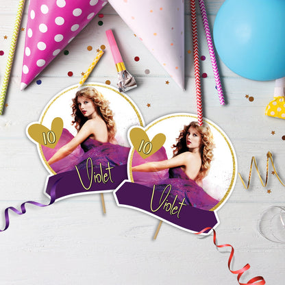 Taylor Swift Birthday Decorations, Eras Tour Party Supplies, Taylor Swift, Swifty, Taylor Swift SVG